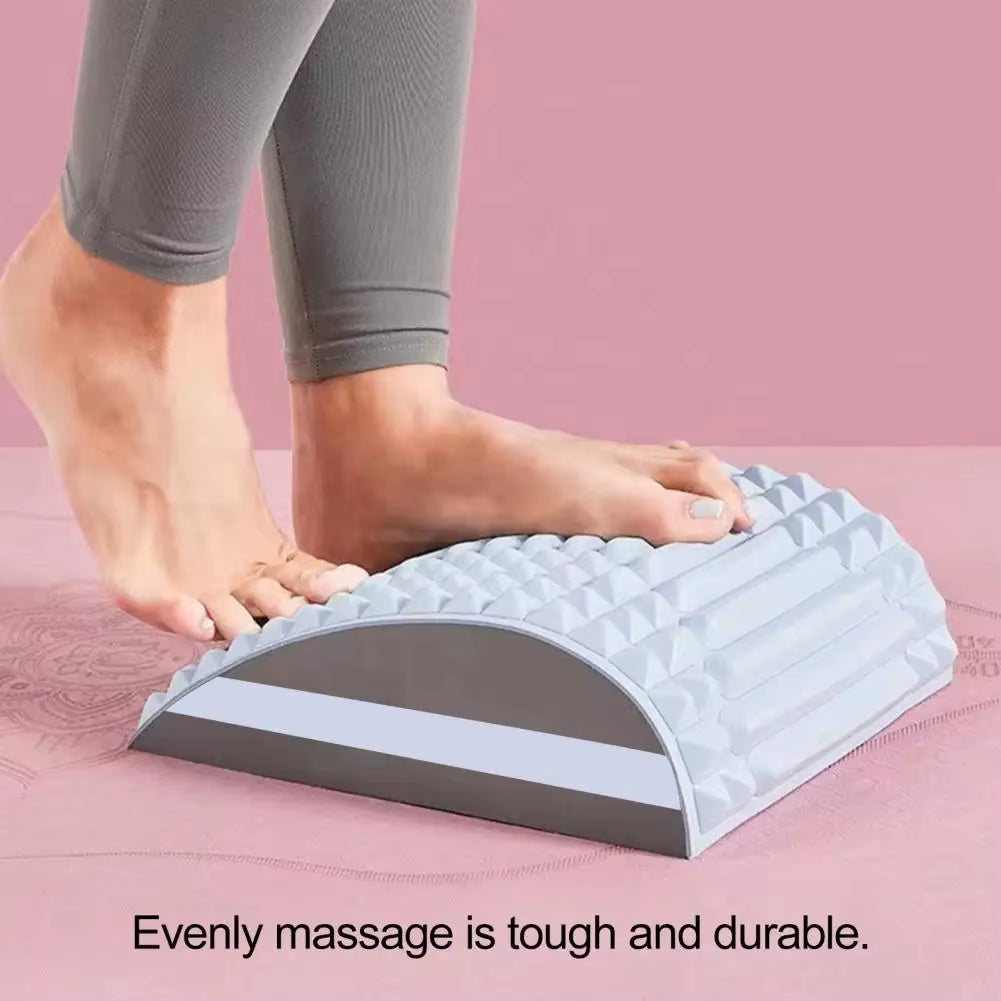 Back Neck Massager Stretcher for Herniated Disc Pain Relief Relax Posture Corrector Tool Lumbar Cervical Traction Massage Pillow