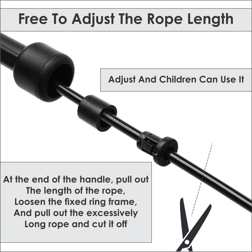 Adjustable Adult Skipping Rope Gym Fitness Boxing Speed Exercise Jump Workout UK