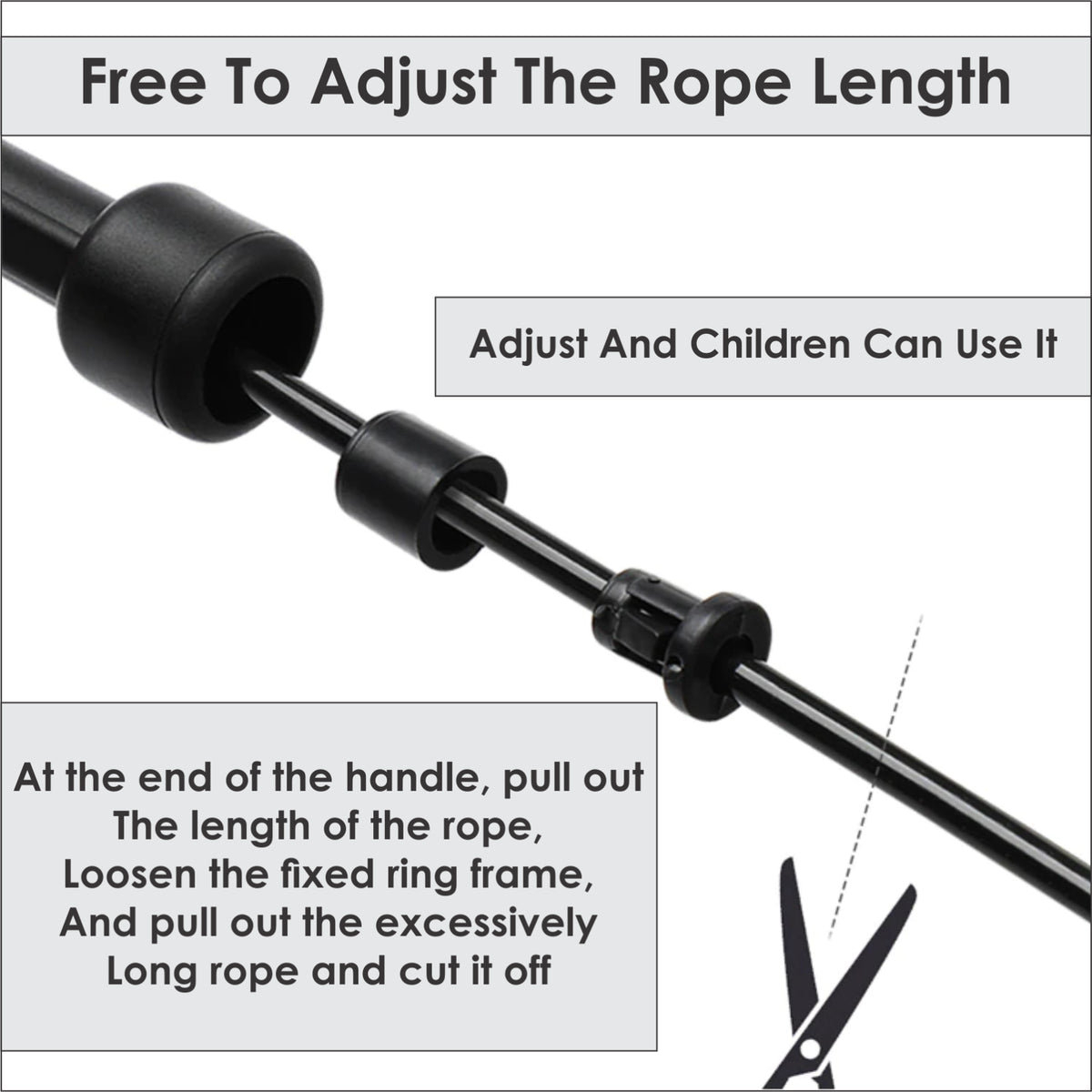 Adjustable Adult Skipping Rope Gym Fitness Boxing Speed Exercise Jump Workout UK