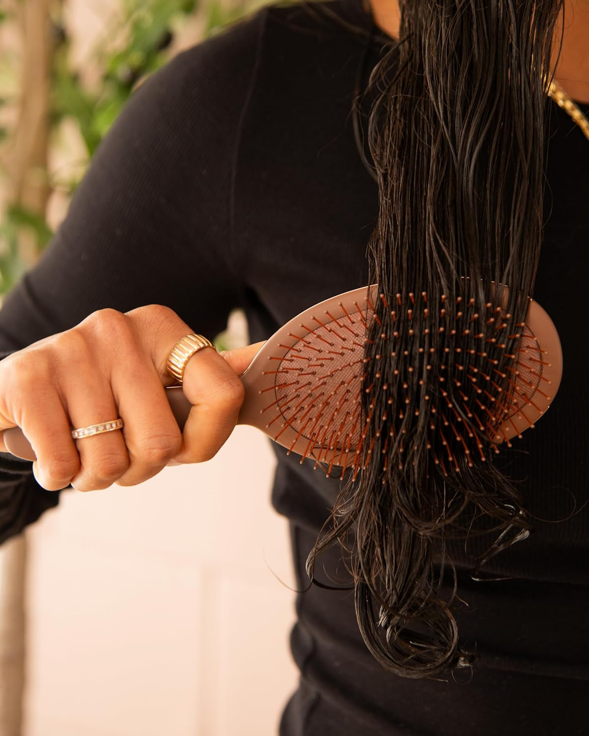 Hair Brush Detangler, Wet Detangle Hair Brush for Girls & Women