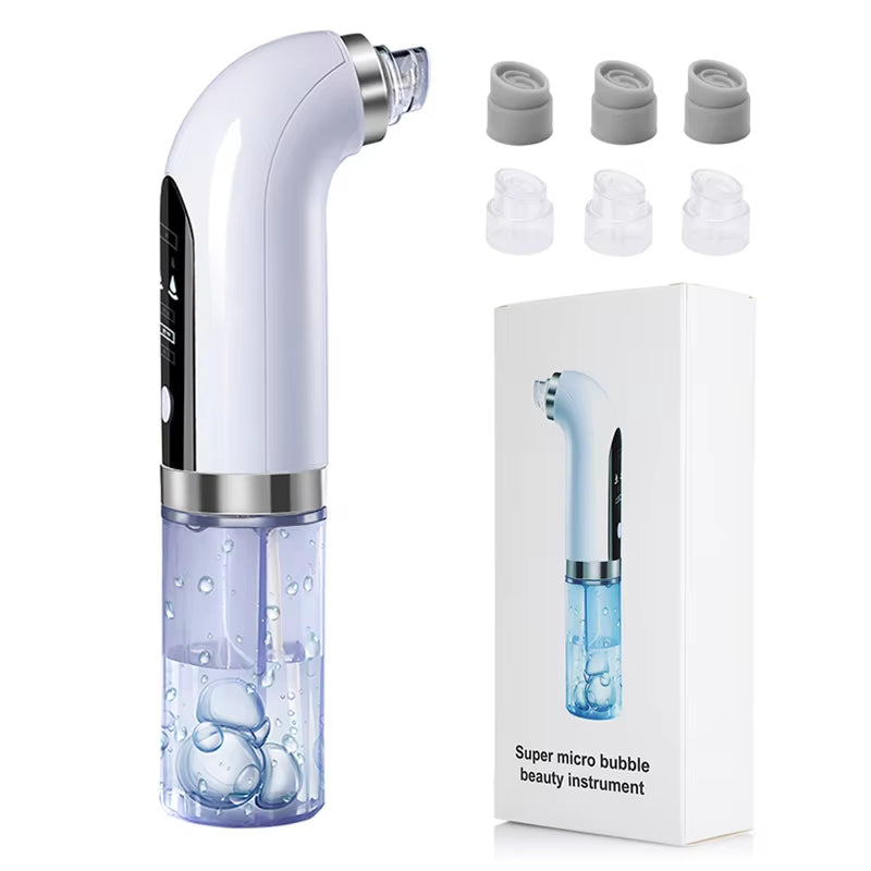 2026 Blackhead Remover Pore Vacuum Cleaner Electric Micro Small Bubble Facial Cleasing Machine USB Rechargeable Beauty Device