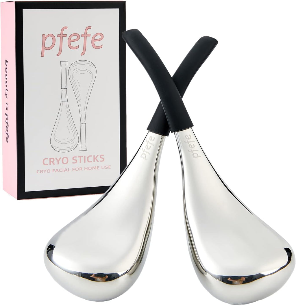Ice Globes for Face Eyes, Cryo Sticks Facial Skin Care Tools for Puffy Eyes